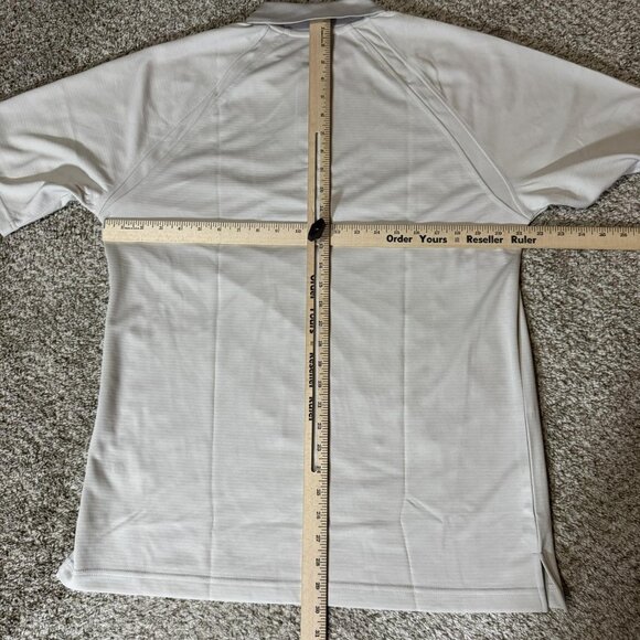 Extreme ePerformance Polo Shirt Mens Medium Frost Wicking Antimicrobial 85093 - Picture 7 of 9